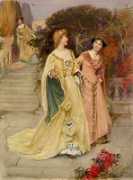 Illustrations pour Beaucoup de bruit pour rien - William Shakespeare
