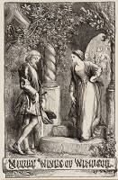Illustrations pour Les joyeuses bourgeoises de Windsor - William Shakespeare