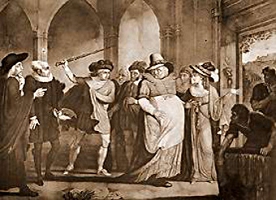 Illustrations pour Les joyeuses bourgeoises de Windsor - William Shakespeare