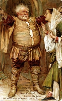 Illustrations pour Les joyeuses bourgeoises de Windsor - William Shakespeare