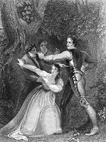 Illustrations pour Les deux gentilshommes de Vérone - William Shakespeare
