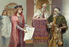 Illustrations pour Le Marchand de Venise - William Shakespeare