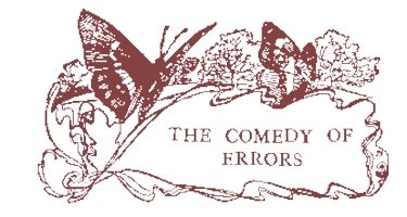 Illustrations pour La comédie des erreurs - William Shakespeare