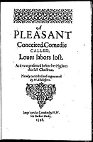 Illustrations pour Peines d'amour perdues - William Shakespeare