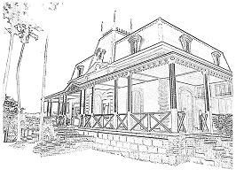 Illustrations pour Les visiteurs du château Hagen - Joël Paul