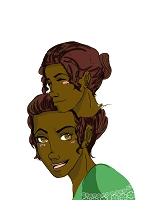 Illustrations pour Okaï et Choda - Évelyne André-Guidici & Mélissa Bezire (Illustratrice)