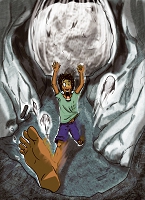 Illustrations pour Okaï et Choda - Évelyne André-Guidici & Mélissa Bezire (Illustratrice)