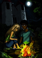 Illustrations pour Okaï et Choda - Évelyne André-Guidici & Mélissa Bezire (Illustratrice)