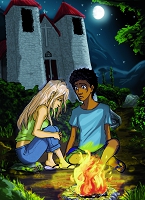 Illustrations pour Okaï et Choda - Évelyne André-Guidici & Mélissa Bezire (Illustratrice)