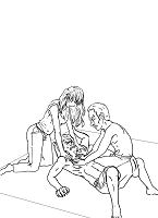 Illustrations pour Okaï et Choda - Évelyne André-Guidici & Mélissa Bezire (Illustratrice)