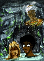 Illustrations pour Okaï et Choda - Évelyne André-Guidici & Mélissa Bezire (Illustratrice)