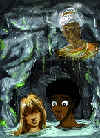 Illustrations pour Okaï et Choda - Évelyne André-Guidici & Mélissa Bezire (Illustratrice)