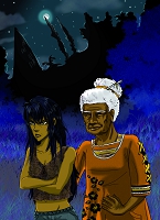 Illustrations pour Okaï et Choda - Évelyne André-Guidici & Mélissa Bezire (Illustratrice)