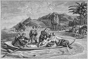 Illustrations pour Marins et missionnaires : Récit de la prise de possession de Nouvelle-Calédonie – 1843 / 1853 - Albert de Salinis