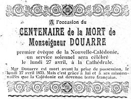 Illustrations pour Une graine en terre kanak : Journal inédit (1843 – 1853) et correspondance de Mgr Douarre - Michel Soulard