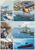 Illustrations pour La morsure du requin - Mickael Panol & Amaury Esteban