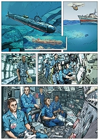 Illustrations pour La morsure du requin - Mickael Panol & Amaury Esteban