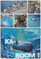 Illustrations pour La morsure du requin - Mickael Panol & Amaury Esteban