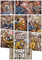 Illustrations pour La morsure du requin - Mickael Panol & Amaury Esteban