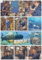 Illustrations pour La morsure du requin - Mickael Panol & Amaury Esteban