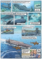Illustrations pour La morsure du requin - Mickael Panol & Amaury Esteban