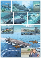 Illustrations pour La morsure du requin - Mickael Panol & Amaury Esteban