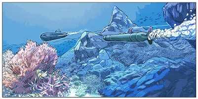Illustrations pour La morsure du requin - Mickael Panol & Amaury Esteban