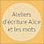 Alice et des mots